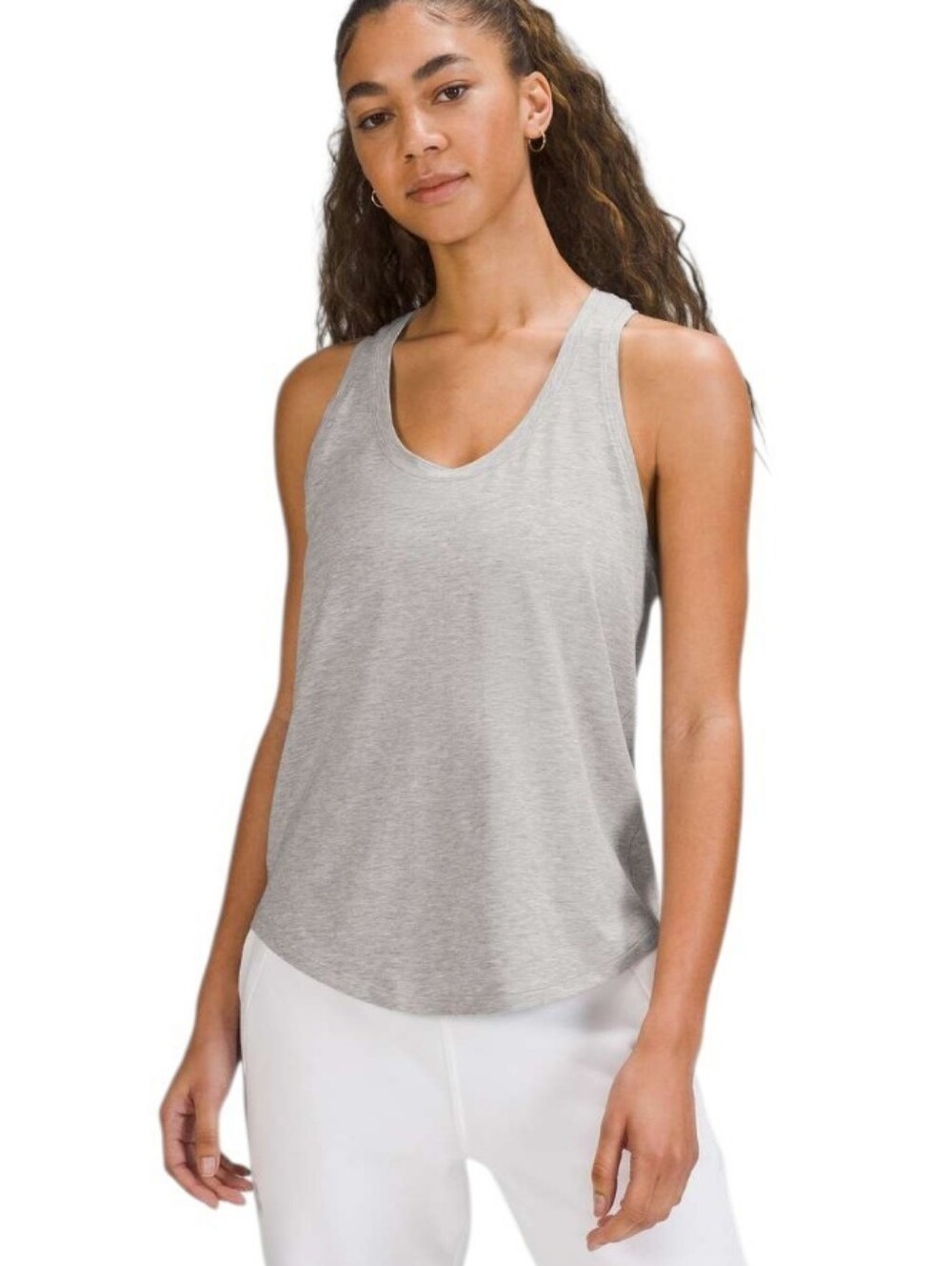 Lululemon Love Tank Top Heathered Core Light Grey
